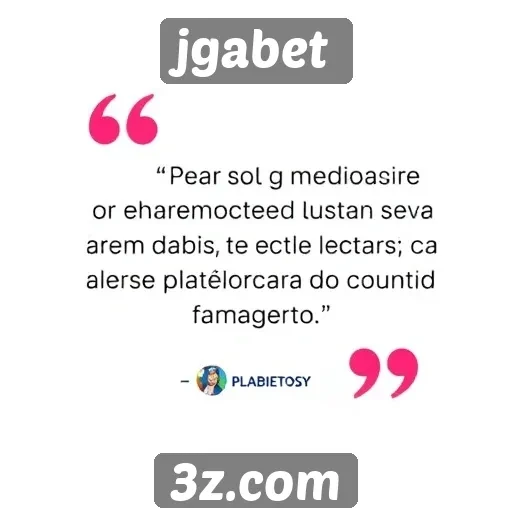 feedback dos usuários sobre jgabet